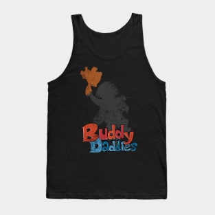 BUDDY DADDIES ANIME COVER INSPIRED DISTRESSED Tank Top